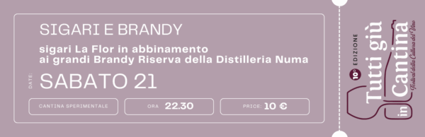 Sigari e Brandy - sabato21