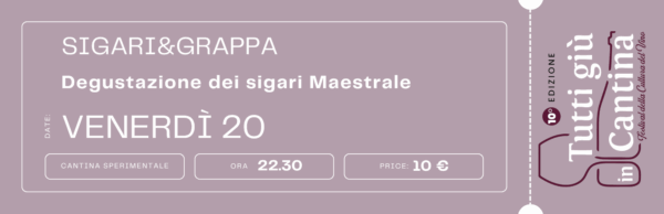 Sigari&Grappa - venerdì20